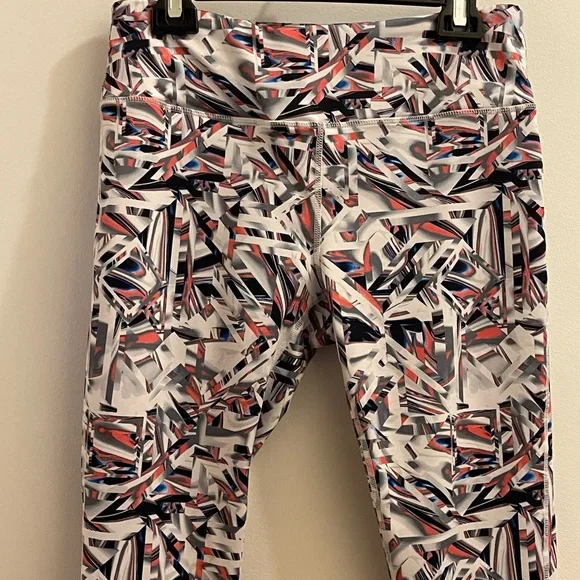 LuLaRoe And More Activewear Set Red White Multi M - Picture 7 of 10